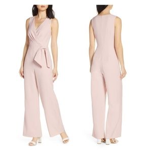 eliza j surplice jumpsuit